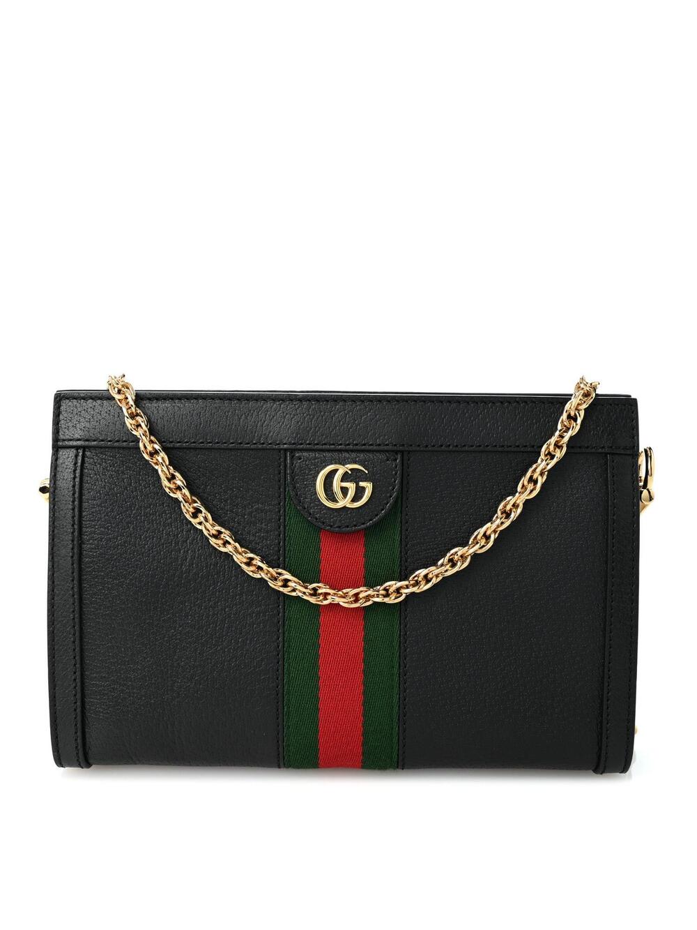Gucci Calfskin Gg Web Small Ophidia #357589G89B